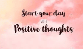 attracting positive thoughts