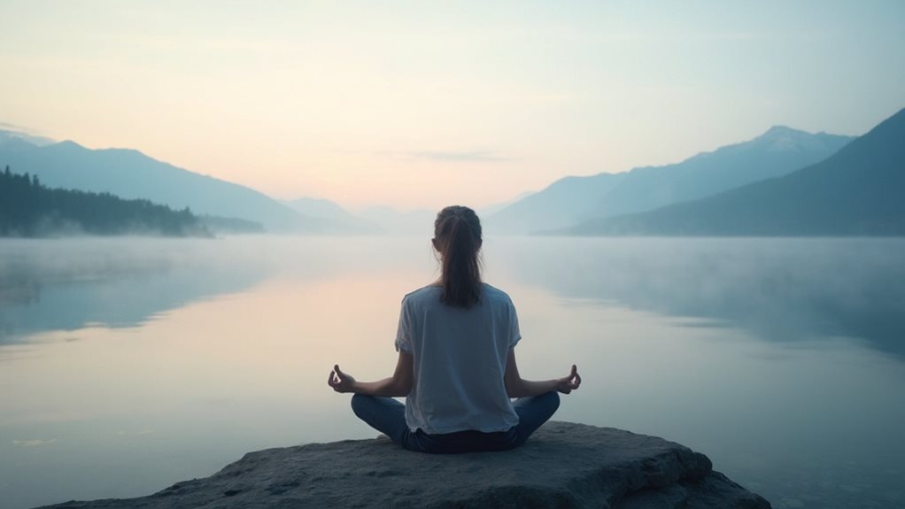 la meditación fomenta la paz interior