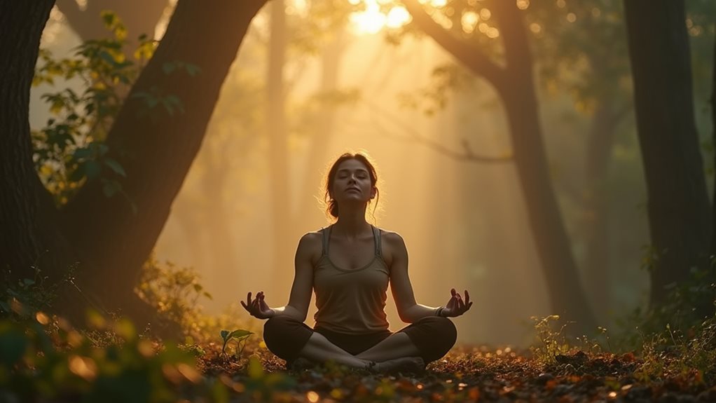 healing through silent reflection