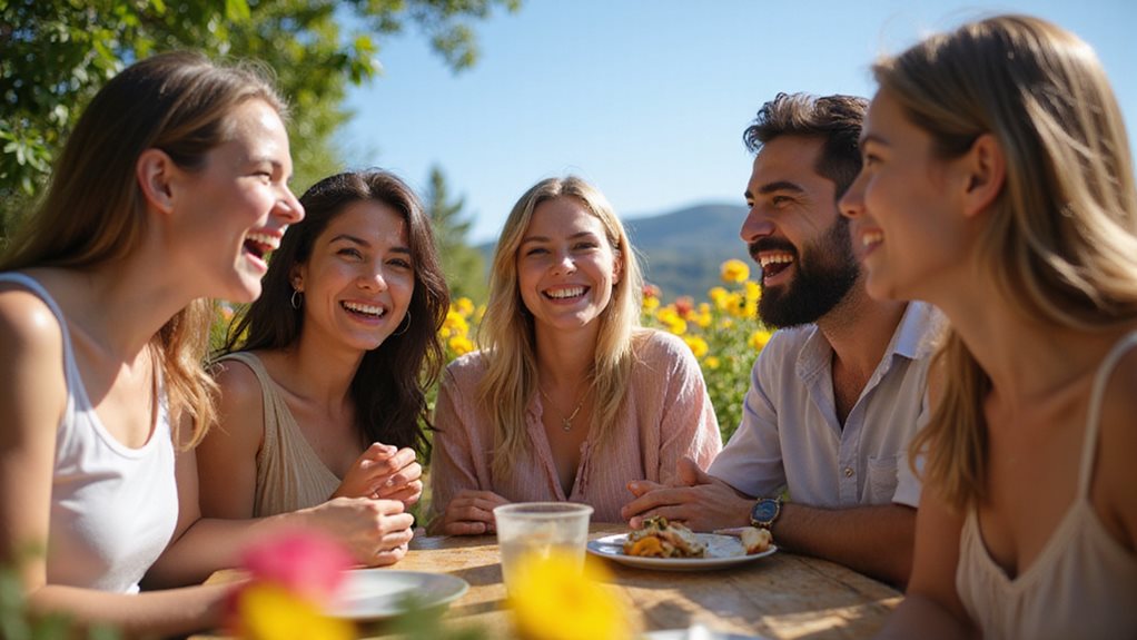 laughter enhances mood and well being