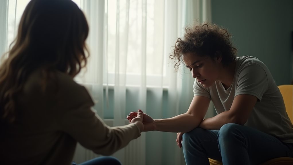 reach out for support